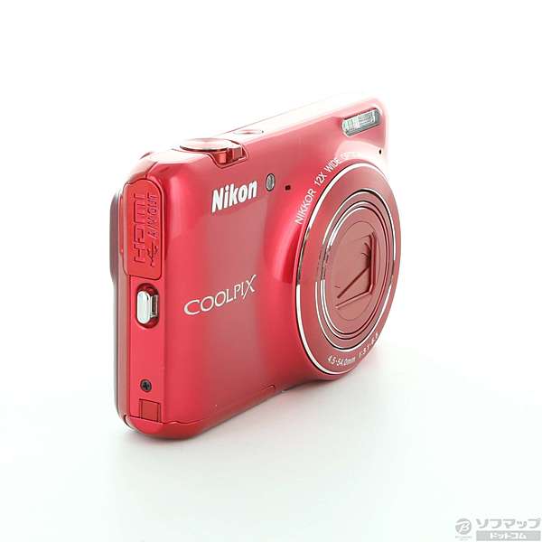 【スマホ転送OK】ニコン Nikon COOLPIX S6400 レッド Amazon | Nikon デジタルカメラ COOLPIX S6400 タッチパネル液晶 光学