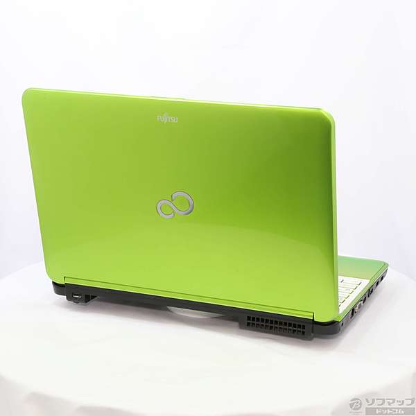 中古】LIFEBOOK AH54／H FMVA54HG ライムグリーン 〔Windows 7 