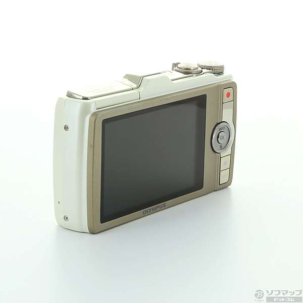 中古】OLYMPUS SH-25MR WHT (1600万画素／12.5倍／SDXC／ホワイト