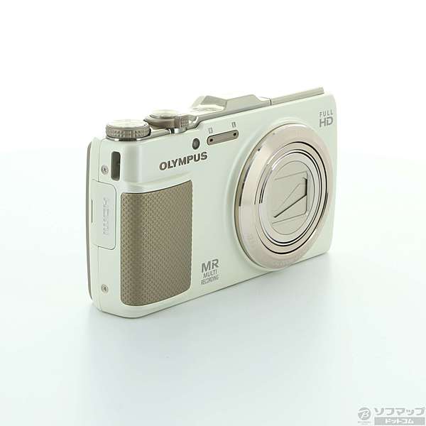 中古】OLYMPUS SH-25MR WHT (1600万画素／12.5倍／SDXC／ホワイト