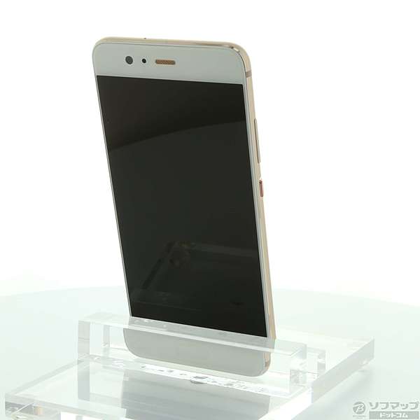 中古】HUAWEI P10 64GB プレステージゴールド VTR-L29 SIMフリー 
