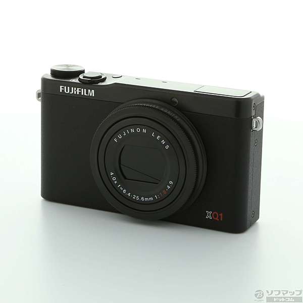 中古】FUJIFILM XQ1 (1200万画素／4倍／ブラック／SDXC) FX-XQ1B