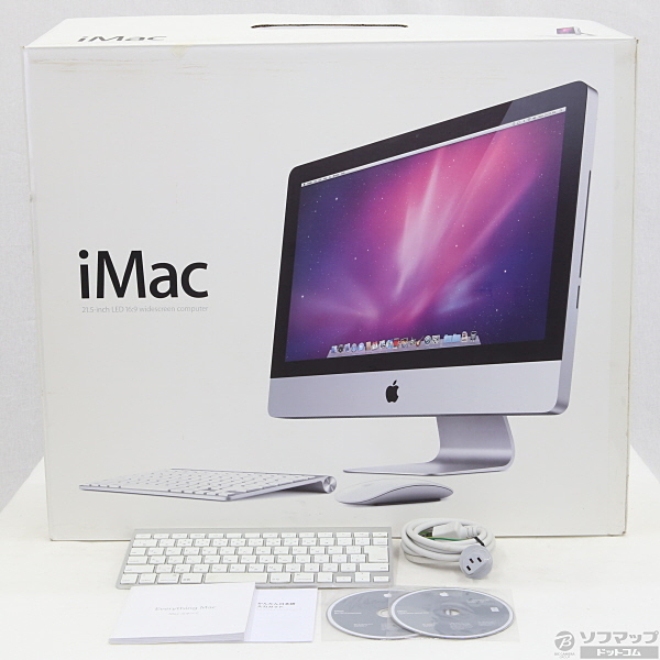 中古】iMac MB950J／A 3.33GHz 8GB HDD500GB 〔10.6 SnowLeopard