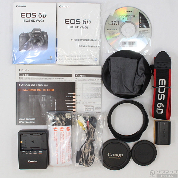 中古】EOS 6D EF24-70L F4L IS USM レンズキット (2020万画素／SDXC) [2133013396407] -  リコレ！|ビックカメラグループ ソフマップの中古通販サイト