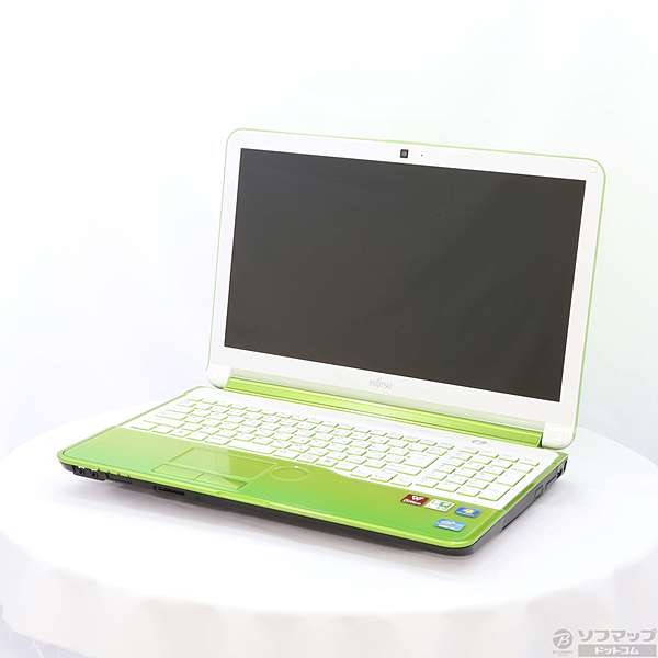 中古】LIFEBOOK AH54／H FMVA54HG ライムグリーン 〔Windows 7