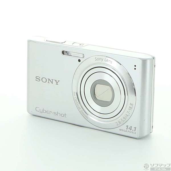 【未使用品級】 SONY Cyber-shot DSC-W610 シルバー 中古】CYBERSHOT DSC-W610 S (1410万画素／4倍／シルバー