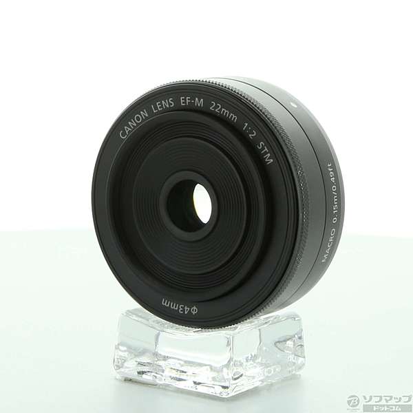 中古 Ef M 22mm F2 Stm Canon Mマウント リコレ ソフマップの中古通販サイト