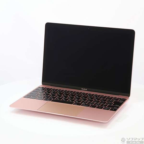 中古】MacBook MMGM2J／A Core_m5 1.2GHz 8GB SSD512GB ローズゴールド