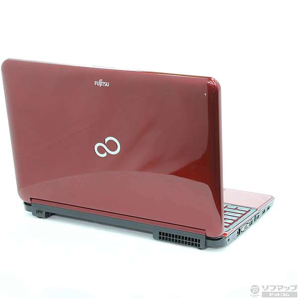 中古】LIFEBOOK AH77／H FMVA77HR ガーネットレッド 〔Windows 7