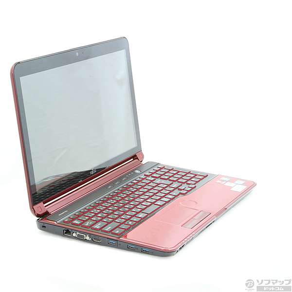 中古】LIFEBOOK AH77／H FMVA77HR ガーネットレッド 〔Windows 7〕 [2133013534458] -  リコレ！|ビックカメラグループ ソフマップの中古通販サイト