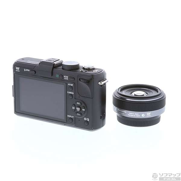 中古】LUMIX DMC-GF1C-K パンケーキレンズキット 20mm (エスプリ