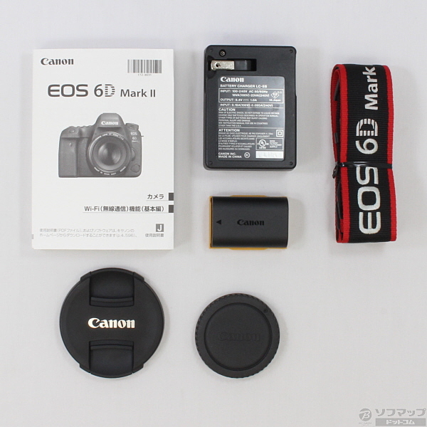 中古 Eos 6d Markii Ef24 105 Is Stm レンズキット 26万画素 Sdxc リコレ ソフマップの中古通販サイト