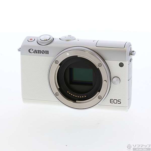 中古】ミラーレス一眼カメラ EOS M100 ボディ ホワイト [2133013768921] - リコレ！|ビックカメラグループ  ソフマップの中古通販サイト