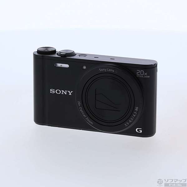 中古】DSC-WX300 B (1820万画素／20倍／ブラック／MS Duo／SDXC