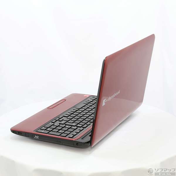 新品SSD 赤色 T451/58ER 8GB Blu-ray 無線 Win10 中古】dynabook T451／58ERS PT45158EAFRS3 モデナレッド