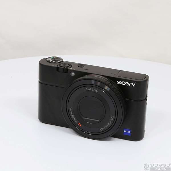 中古】DSC-RX100 (2020万画素／3.6倍／ブラック) [2133013877913