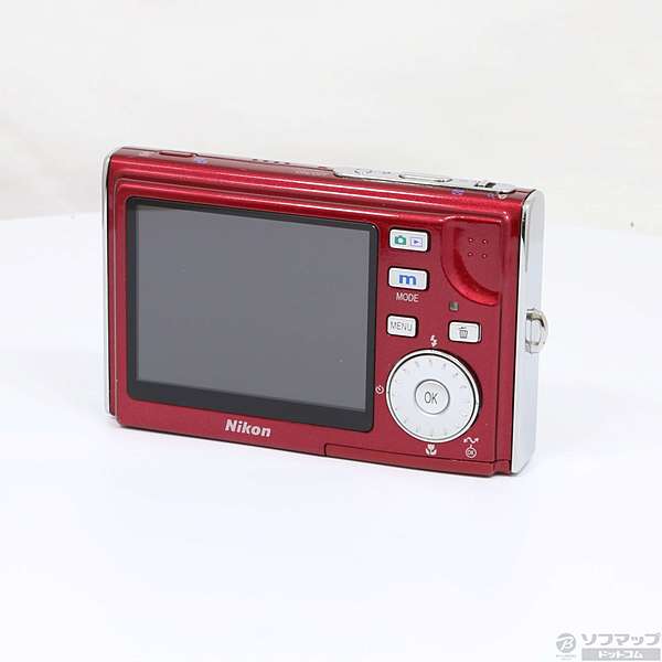 中古】COOLPIX S5 (600万画素／3倍ズーム／グロスレッド