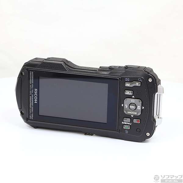 中古】RICOH WG-40 ブラック (1600万画素／5倍／防水) [2133013941003