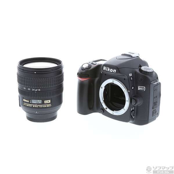 中古】Nikon D80 AF-S DX18-70G レンズキット [2133013974599 ...