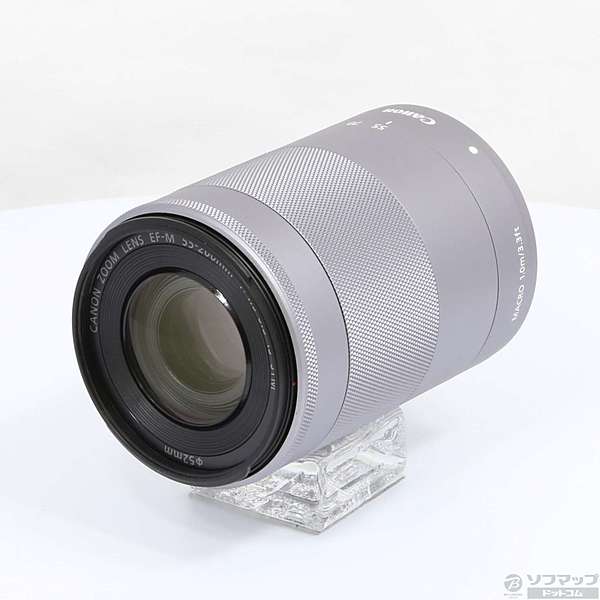 55-200【新品未使用】Canon EF-M55 200mm IS STM シルバー - レンズ ...