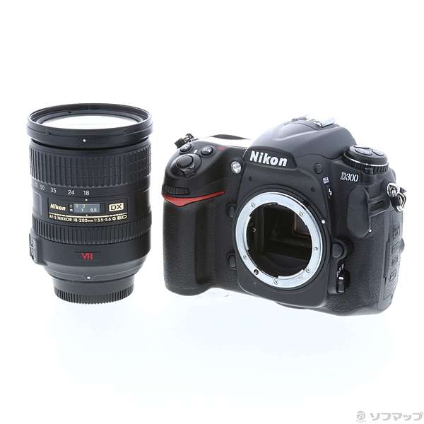中古】Nikon D300 AF-S DX VR18-200Gレンズキット [2133014057406