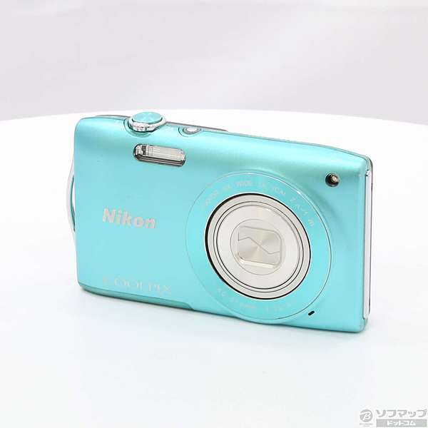 かわいい～！」 Nikon COOLPIX S3300 ミントグリーン sushitai.com.mx
