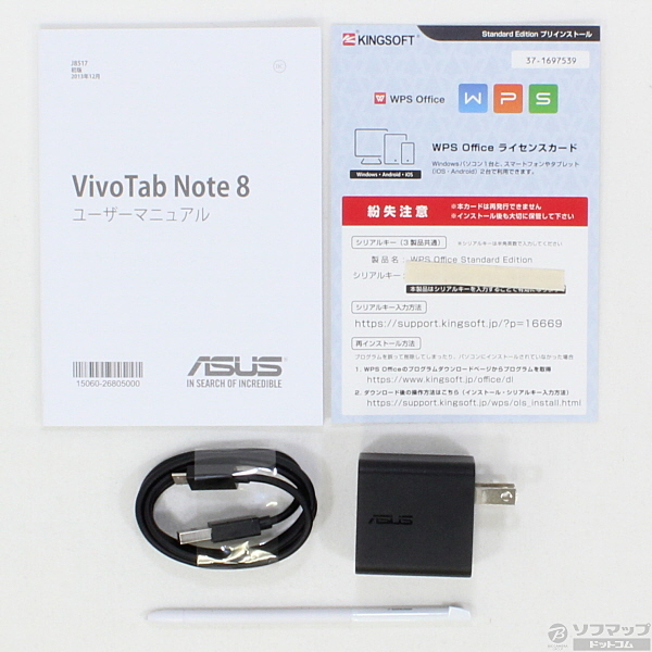 VivoTab Note 8 M80TA-WHITE ホワイト 〔Windows 10〕