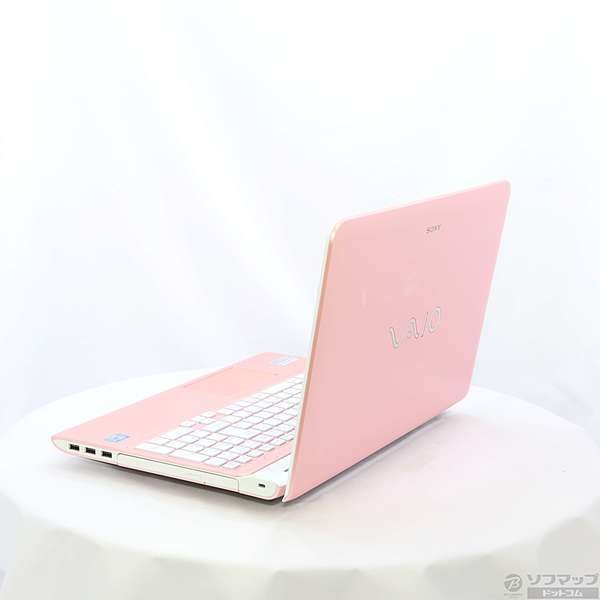 新品高速SSD ピンク ノートパソコン 中古美品 15型 SONY SVE15127CJP 第3世代 Core i7 8GB Blu-ray 無線 Bluetooth Win10 Office 新品高速SSD ピンク ノートパソコン 中古美品 15型 SONY SVE15127CJP