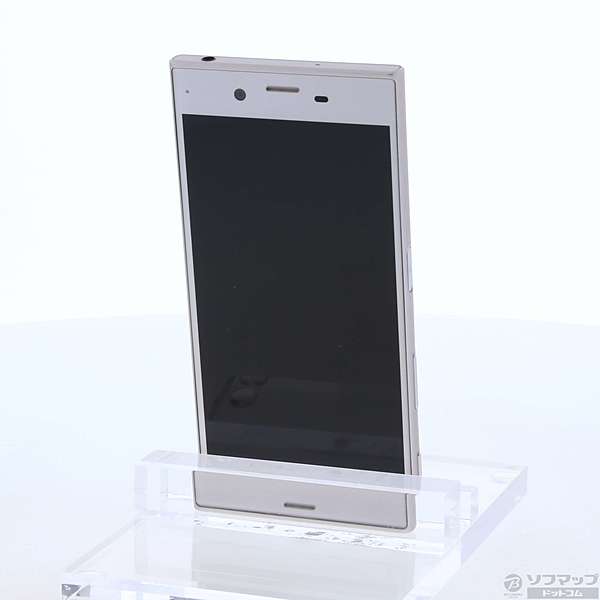 中古】セール対象品 Xperia XZs 32GB ウォームシルバー SOV35 au