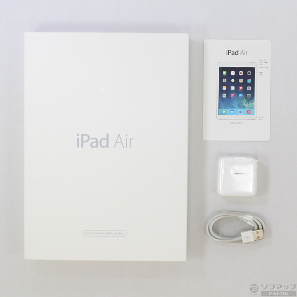 Apple - ipad air  wifiモデル　16g ホワイト（FD788J/B） ipad air wifiモデル 16g ホワイト（FD788J/B）（iPad Air 16GB