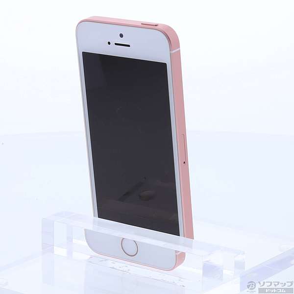 中古】iPhone SE 128GB ローズゴールド MP892J／A SIMフリー