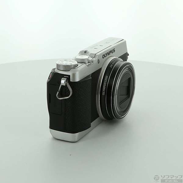 中古】OLYMPUS STYLUS SH-2 (1600万画素／24倍／SDXC／シルバー