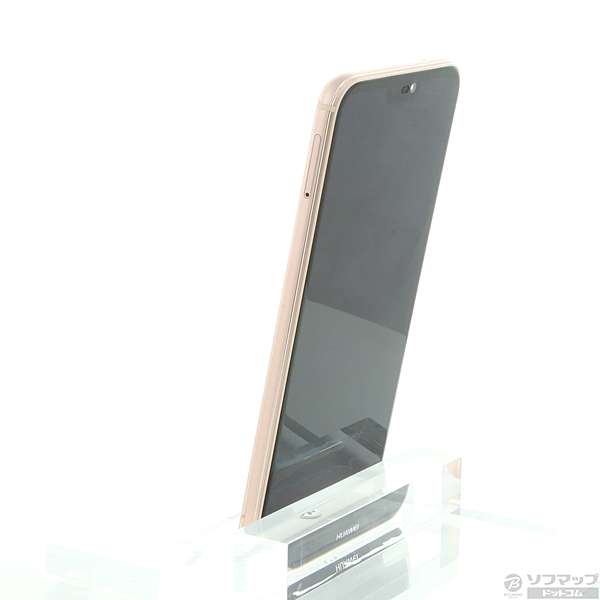 中古】HUAWEI P20 lite 32GB サクラピンク HWU34SPU UQ mobile