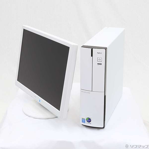VALUESTAR G タイプL PC-GD3532ZR2 ホワイト 〔NEC Refreshed PC〕 〔Windows 7〕 ≪メーカー保証あり≫