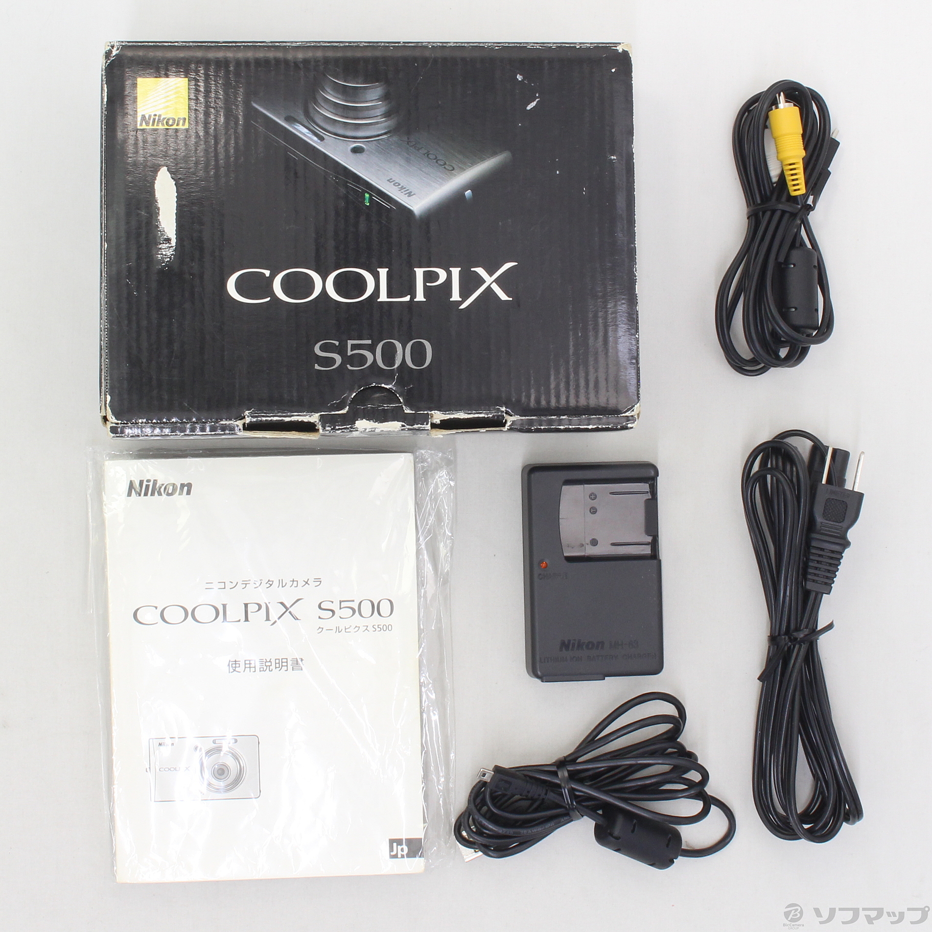 セール対象品 COOLPIX S500 (710万画素／3倍ズーム／シルバー)