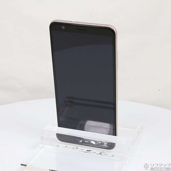 中古】セール対象品 〔展示品〕 ZenFone Max Plus 32GB サンライト