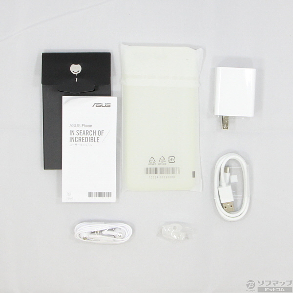 中古 Zenfone4 ホワイト ZenFone 4 (ZE554KL)｜端末｜格安スマホのBIGLOBEモバイル