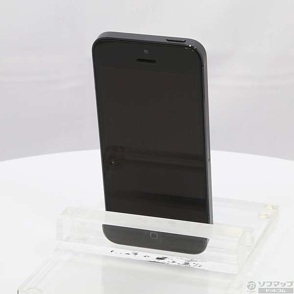 中古】iPhone5 64GB ブラック ND662J／A SoftBank [2133014476849