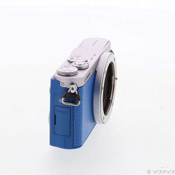 中古】LUMIX DMC-GM1S ブルー ボディ [2133014576686] - リコレ
