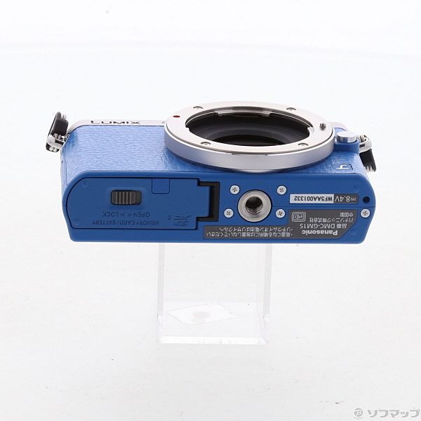 中古】LUMIX DMC-GM1S ブルー ボディ [2133014576686] - リコレ