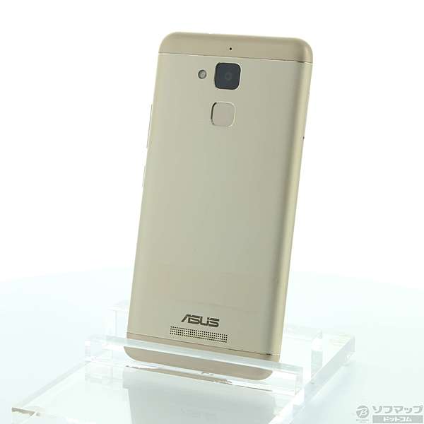 中古】ZenFone 3 MAX 16GB ゴールド ZC520TL-GD16 SIMフリー