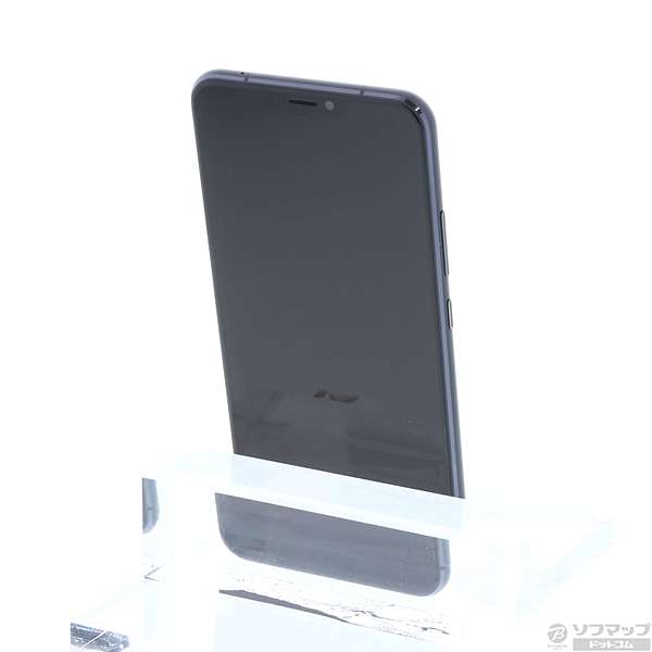 中古】ZenFone 5Z 128GB シャイニーブラック ZS620KLBK128S6 SIMフリー