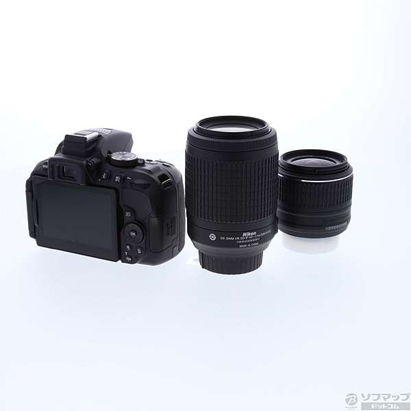中古】NIKON D5300 ダブルズームキットBK (2410万画素／SDXC