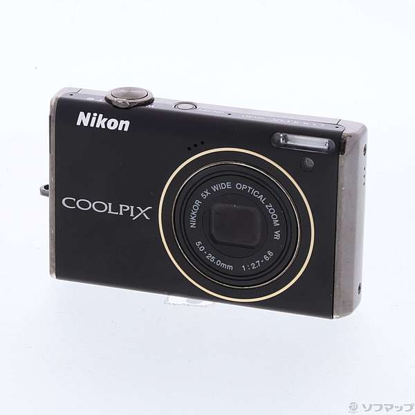 COOLPIX S640 (1200万画素／5倍ズーム／ディープブラック)