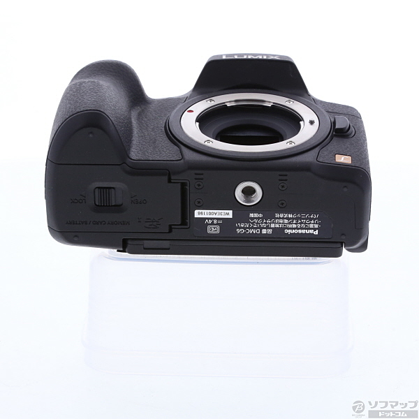 中古】LUMIX DMC-G6X-K 電動ズームレンズキット(1605万画素／ブラック／SDXC) [2133014780601] -  リコレ！|ビックカメラグループ ソフマップの中古通販サイト