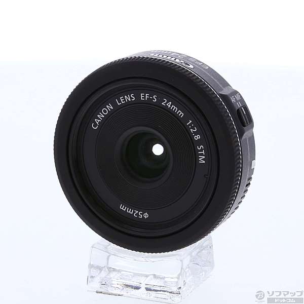 中古 展示品 Canon Ef S 24mm F2 8 Stm Ef S2428stm レンズ リコレ ソフマップの中古通販サイト