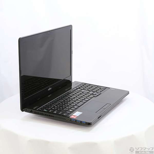 【本体のみ】富士通 FMVA45UBP ※値下相談可 中古】LIFEBOOK AH45／U FMVA45UBP シャイニーブラック 〔Windows 8