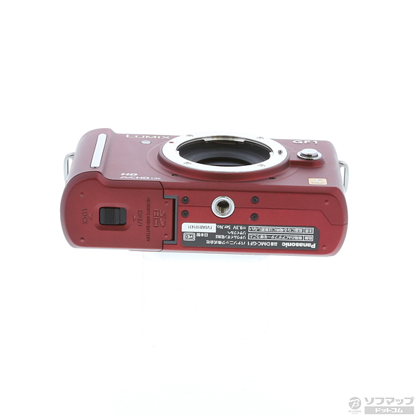 中古】LUMIX DMC-GF1C-R パンケーキレンズキット 20mm (アーバンレッド) ◇07/01(水)値下げ！  [2133014931096] - リコレ！|ビックカメラグループ ソフマップの中古通販サイト