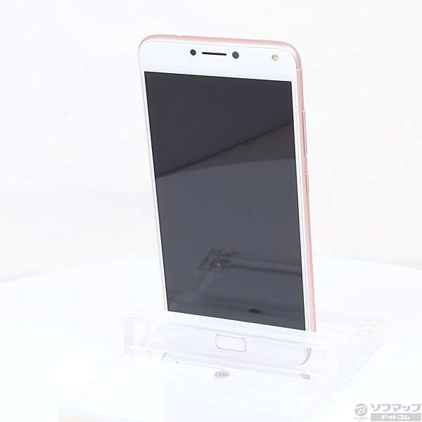 中古】ZenFone 4 Max Pro 32GB ローズピンク ASUS X00ID SIMフリー