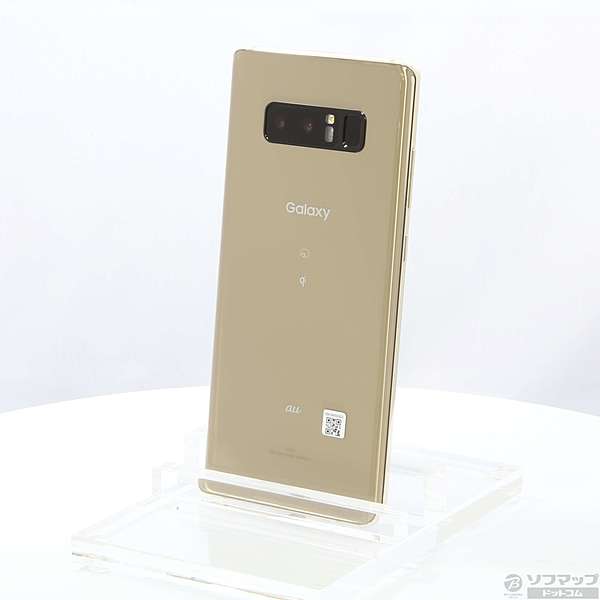 セール対象品 GALAXY Note8 64GB メープルゴールド SCV37 au ◇08/02(日)値下げ！